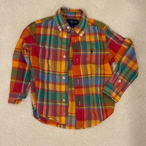 Ralph Lauren 3T button up shirt! Never worn!